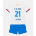 Barcelona Frenkie de Jong #21 Babykleding Uitshirt Kinderen 2023-24 Korte Mouwen (+ korte broeken)